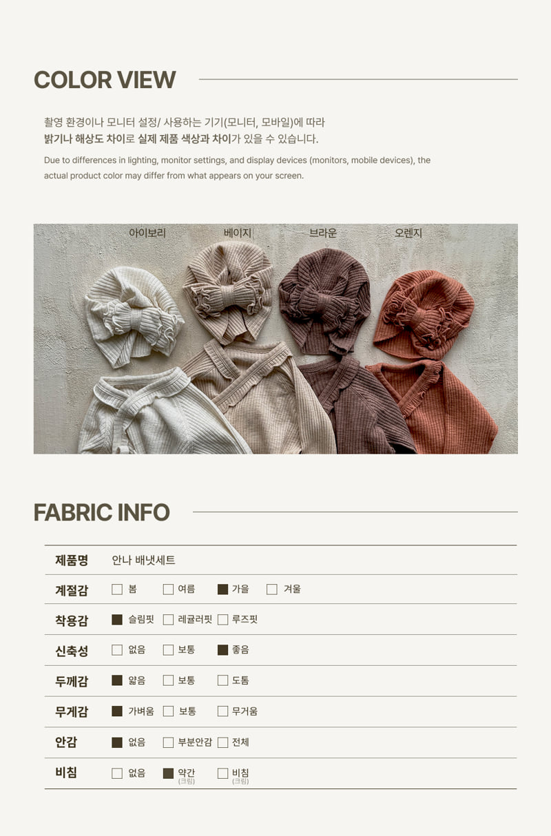 Peekaboo - Korean Baby Fashion - #babyboutique - Anna Newborn Set - 4