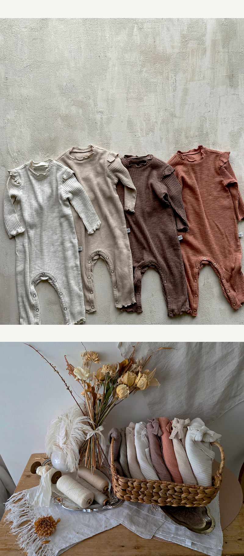 Peekaboo - Korean Baby Fashion - #babyboutiqueclothing - Anna Bodysuit - 3