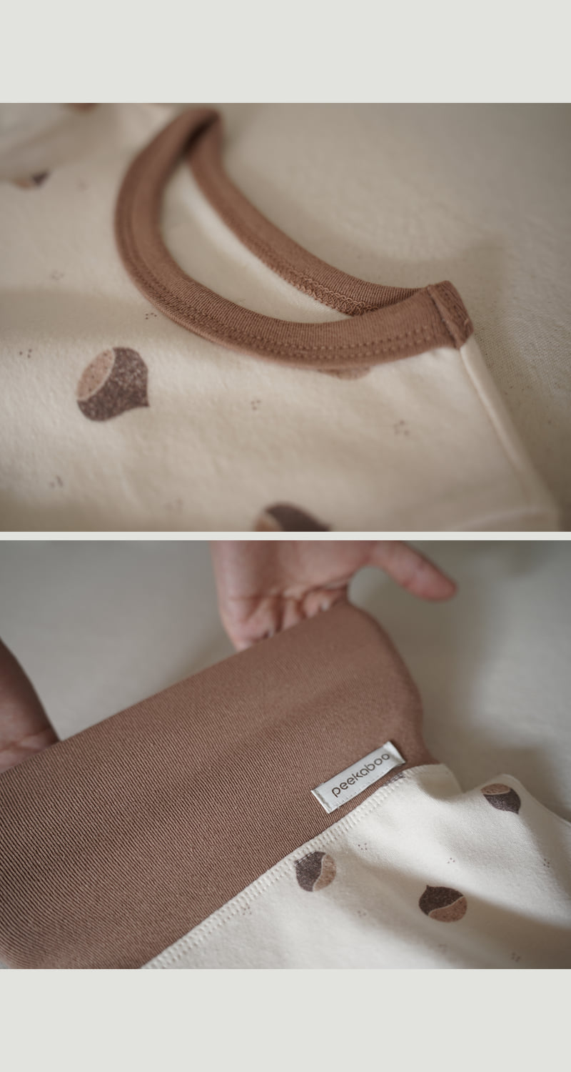 Peekaboo - Korean Baby Fashion - #babyboutiqueclothing - Chestnut Suit Set - 2