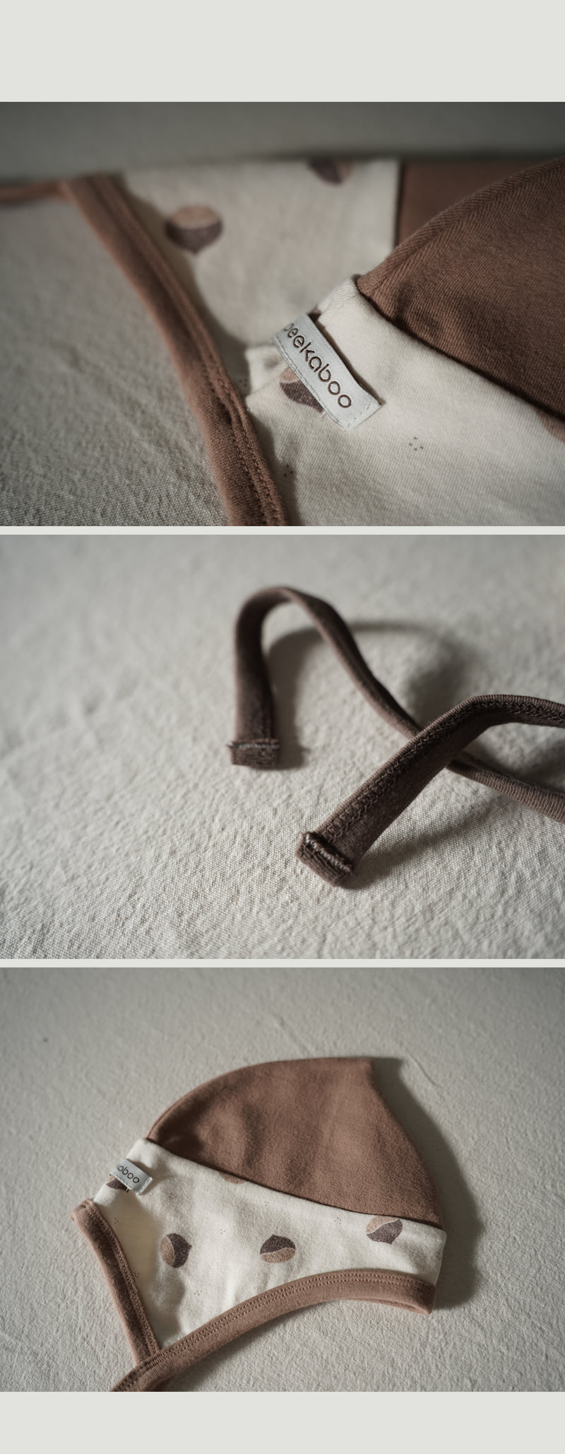 Chestnut Hat by Peekaboo for Baby - view 2