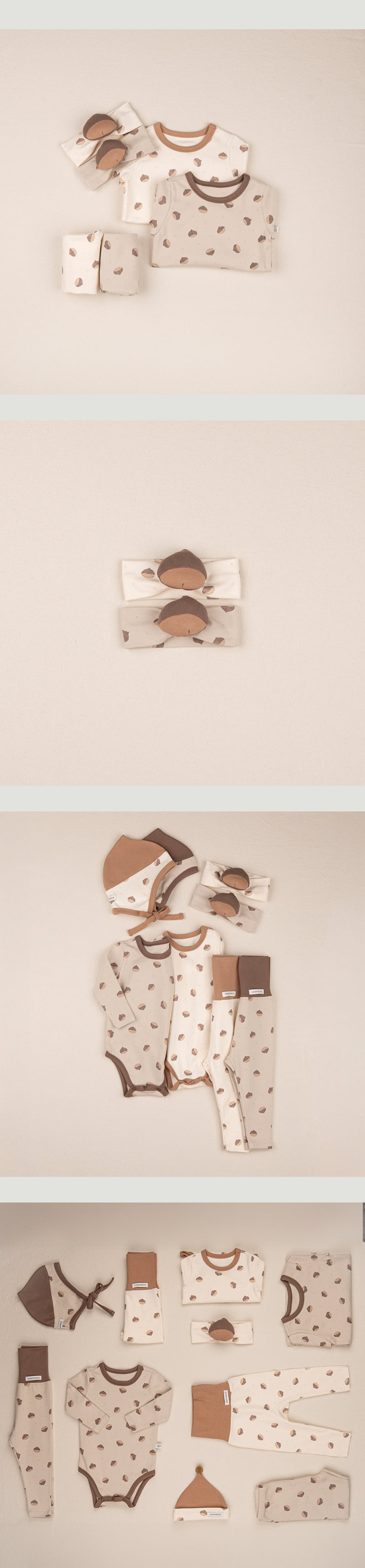 Chestnut Headband by Peekaboo for Baby - view 3