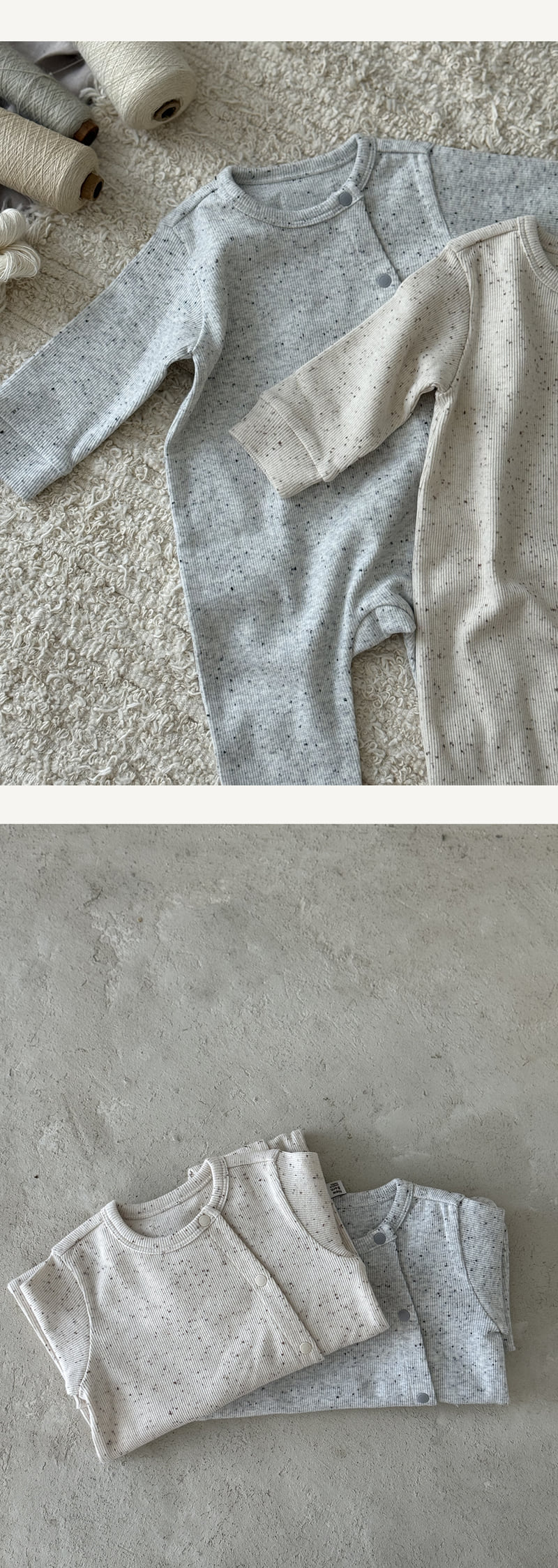Peekaboo - Korean Baby Fashion - #babyootd - Neuf Newborn Bodysuit - 3