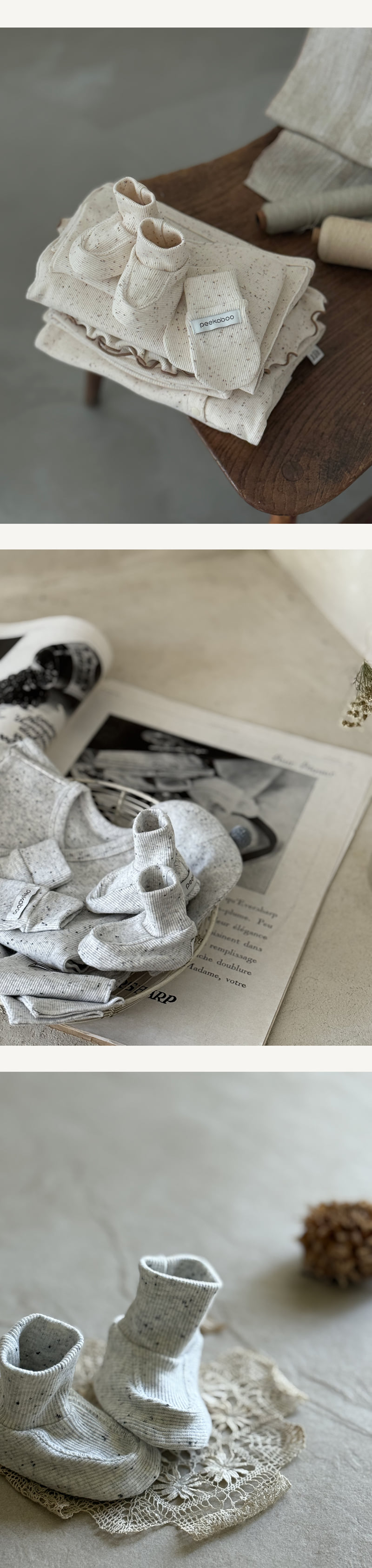 Peekaboo - Korean Baby Fashion - #babyoutfit - Neuf Booties - 3