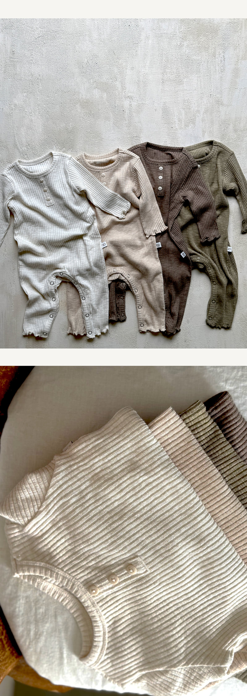 Peekaboo - Korean Baby Fashion - #babywear - Noah Bodysuit - 3