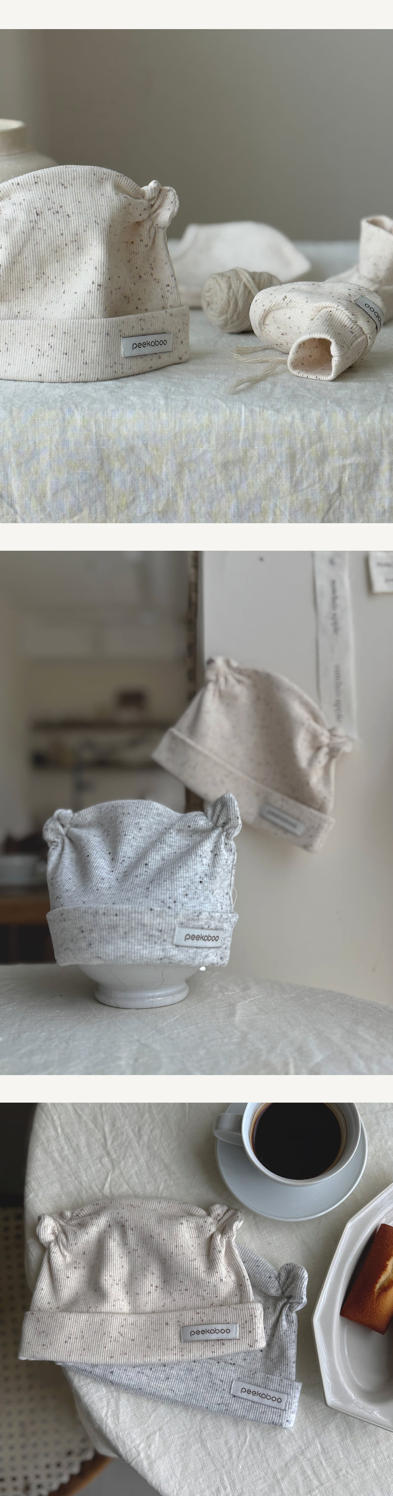 Peekaboo - Korean Baby Fashion - #babywear - Neuf Beanie - 3