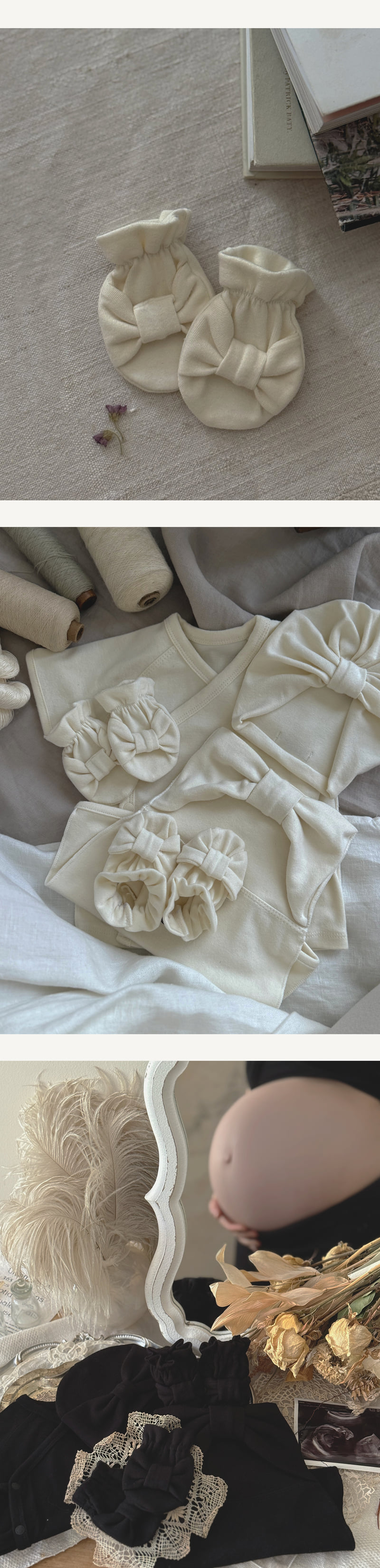 Peekaboo - Korean Baby Fashion - #babywear - Ribbon Hand Cover - 3