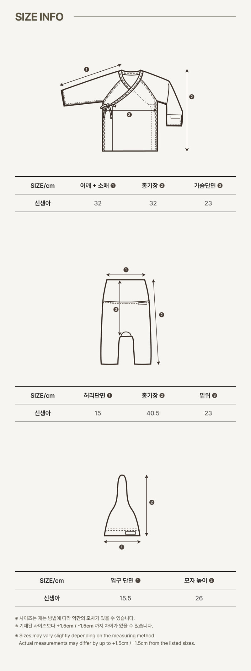 Peekaboo - Korean Baby Fashion - #onlinebabyboutique - Moa Newborn Set - 5