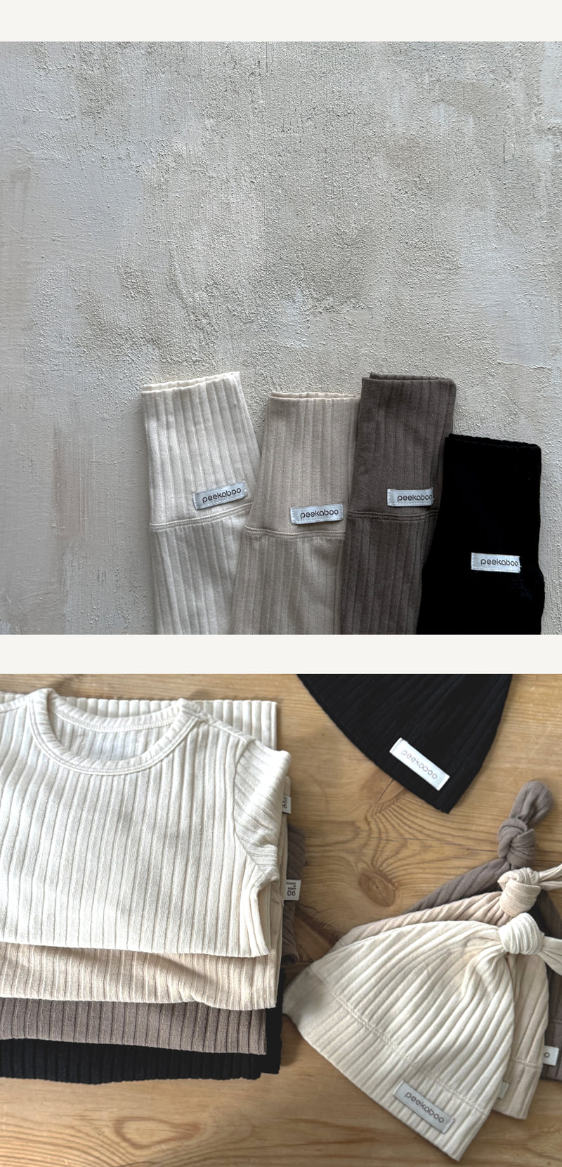 Peekaboo - Korean Baby Fashion - #onlinebabyboutique - Moa Baby Set - 3