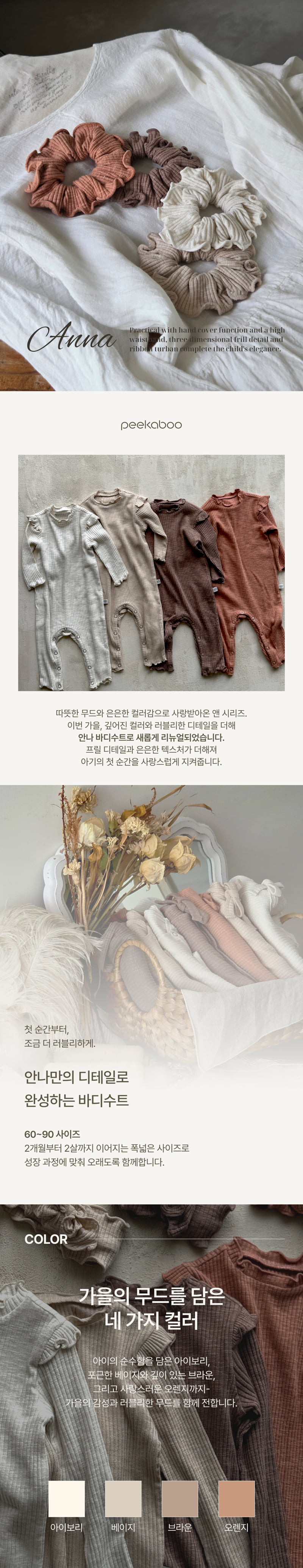 Peekaboo - Korean Baby Fashion - #smilingbaby - Anna Bodysuit