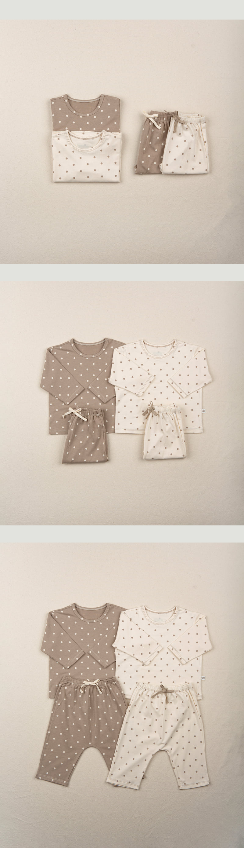 Peekaboo - Korean Baby Fashion - #smilingbaby - Popo Pajama Baby Set - 2