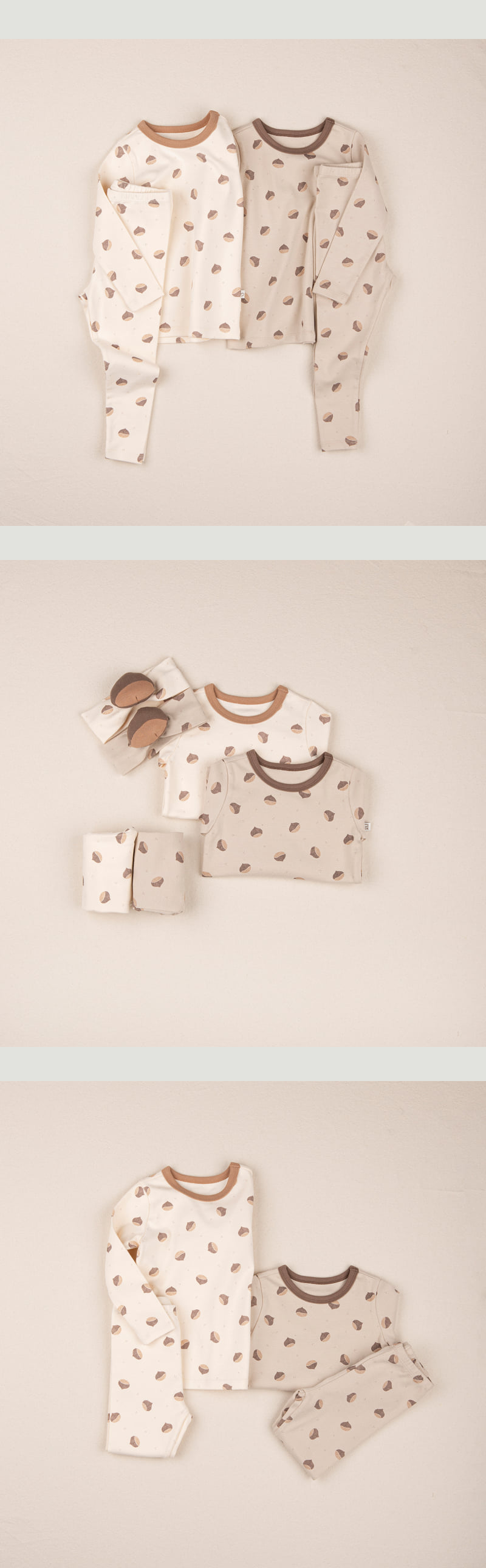 Peekaboo - Korean Children Fashion - #designkidswear - Chestnut Kids Set - 3