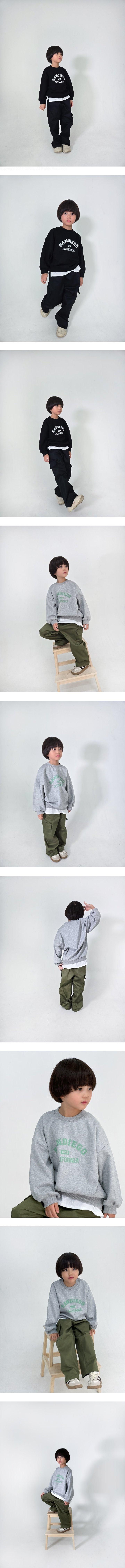 Play - Korean Children Fashion - #Kfashion4kids - Wide Cargo Pants