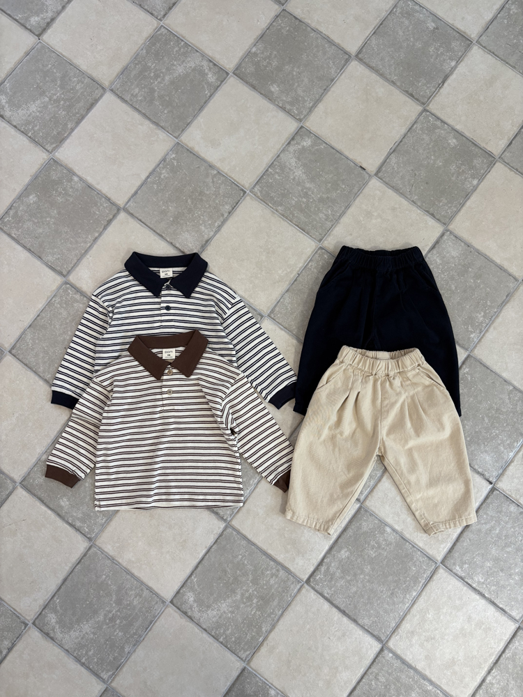 Pom - Korean Children Fashion - #Kfashion4kids - Pony Collar Tee - 3