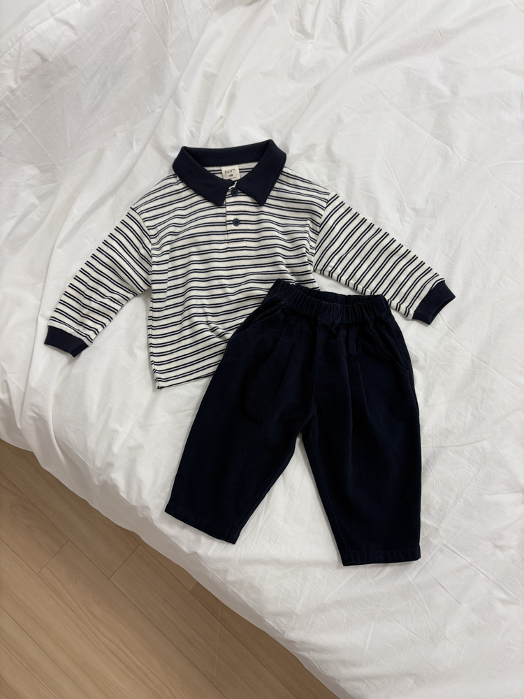 Pom - Korean Children Fashion - #childofig - Pony Collar Tee - 8