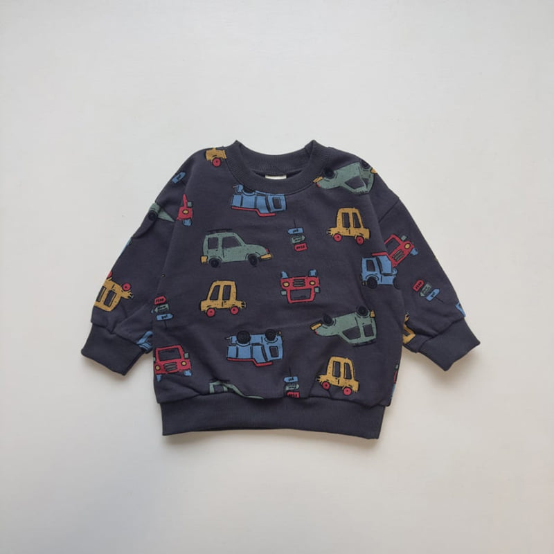 Pom - Korean Children Fashion - #childofig - Garage Sweatshirt - 6