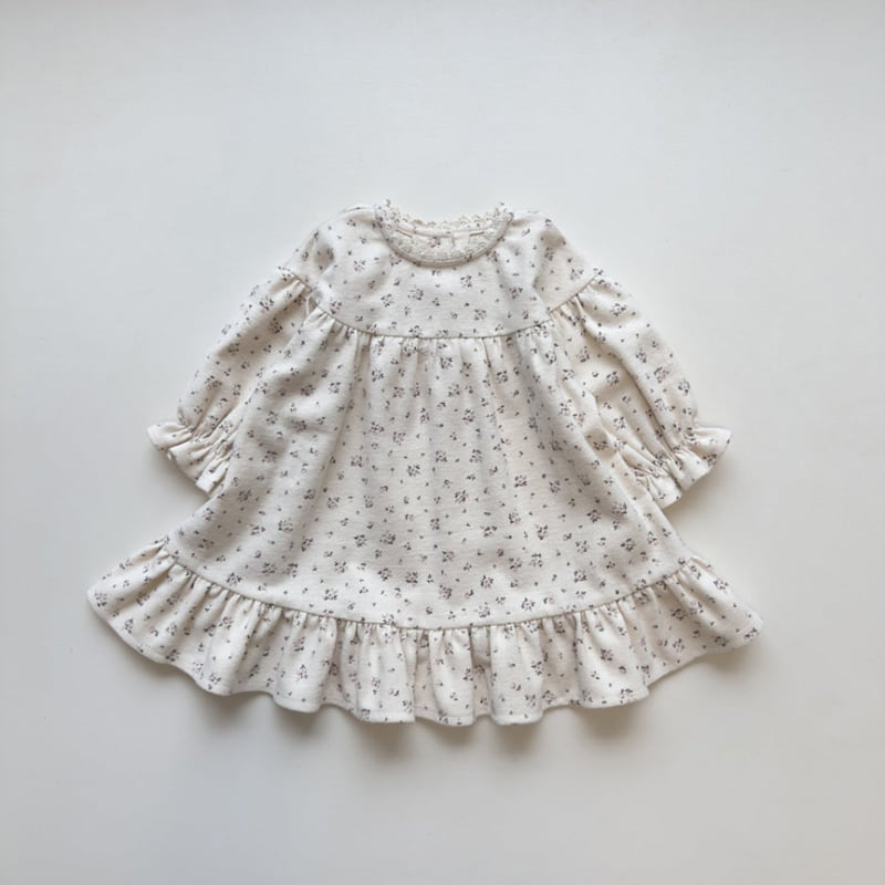 Pom - Korean Children Fashion - #prettylittlegirls - Drop One-piece - 4