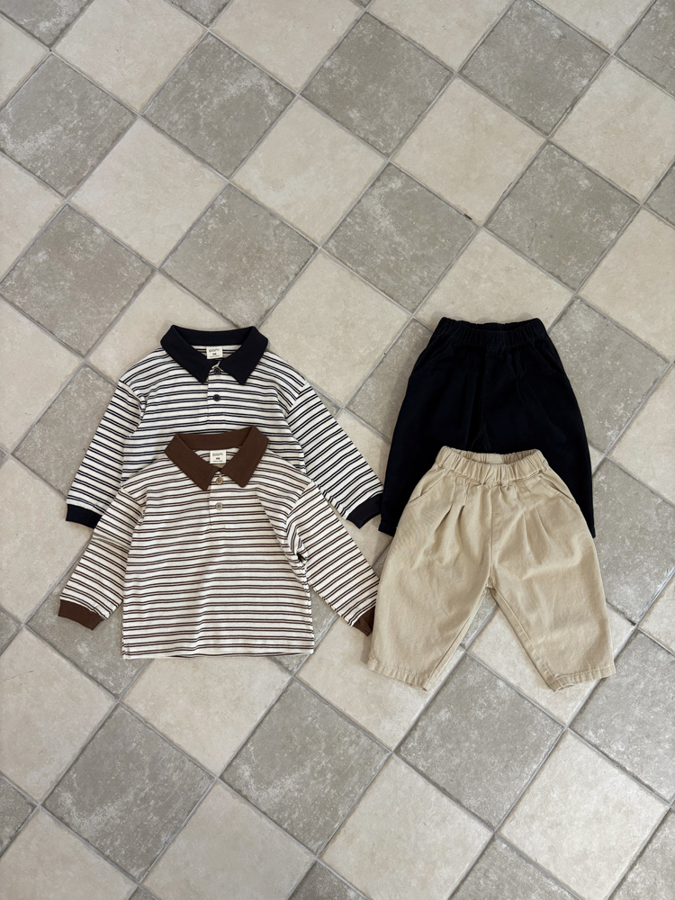 Pom - Korean Children Fashion - #childrensboutique - Two-Tuck Pants - 3