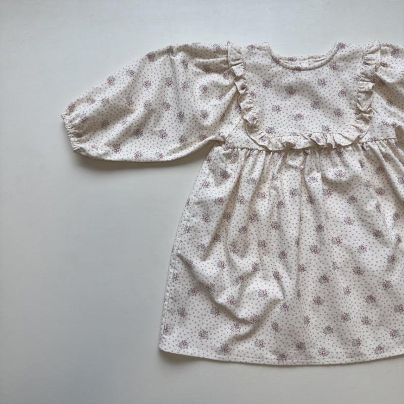 Pom - Korean Children Fashion - #designkidswear - Frill One-piece - 9