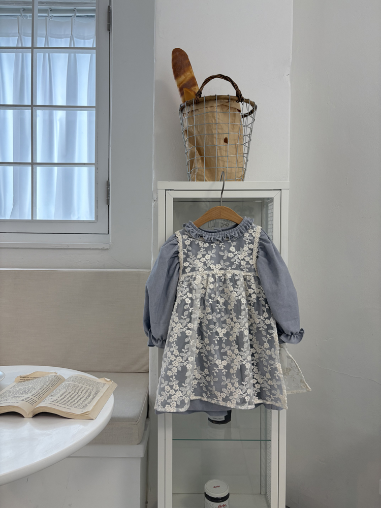 Pom - Korean Children Fashion - #designkidswear - Over Arm One-piece - 7