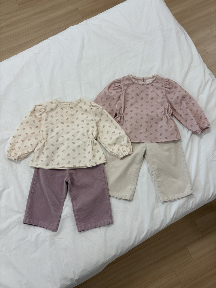 Pom - Korean Children Fashion - #childrensboutique - Line Blouse - 4