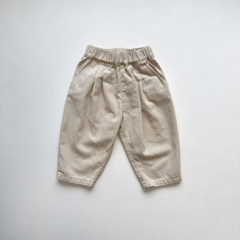 Pom - Korean Children Fashion - #discoveringself - Two-Tuck Pants - 5