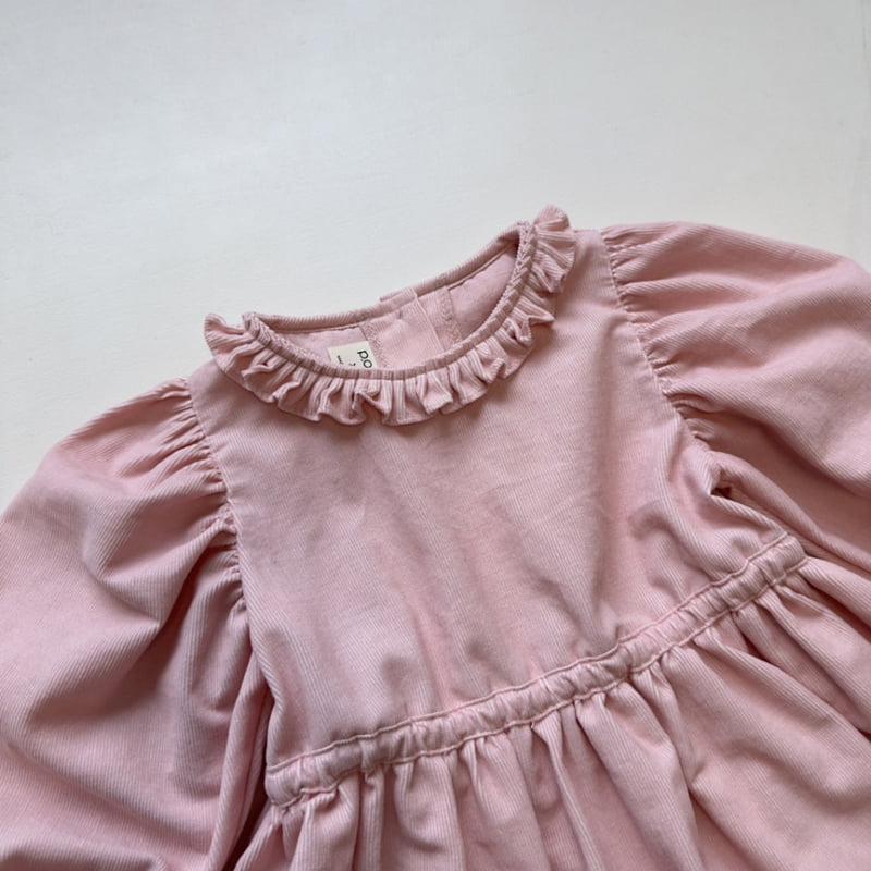 Pom - Korean Children Fashion - #discoveringself - Over Arm One-piece - 8