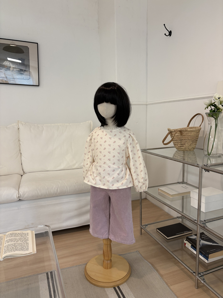 Pom - Korean Children Fashion - #discoveringself - Line Blouse - 5