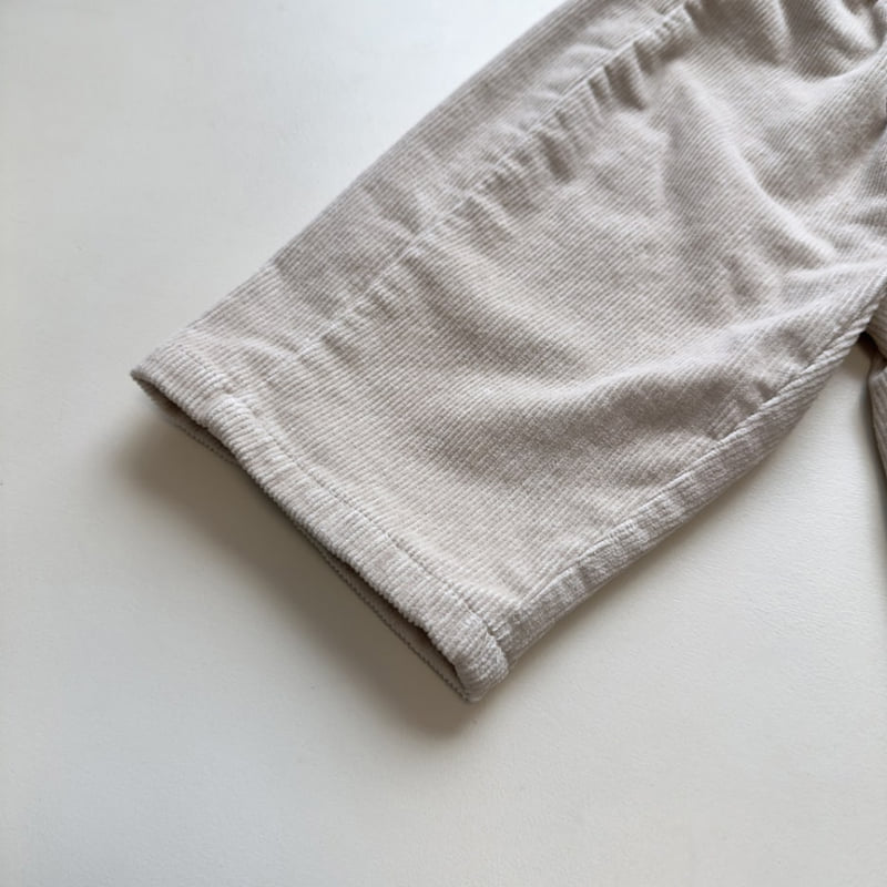 Pom - Korean Children Fashion - #fashionkids - Pigment Cut Pants - 10