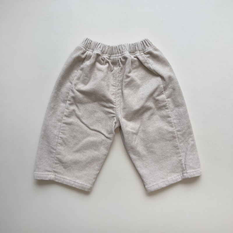 Pom - Korean Children Fashion - #kidsstore - Pigment Cut Pants - 12