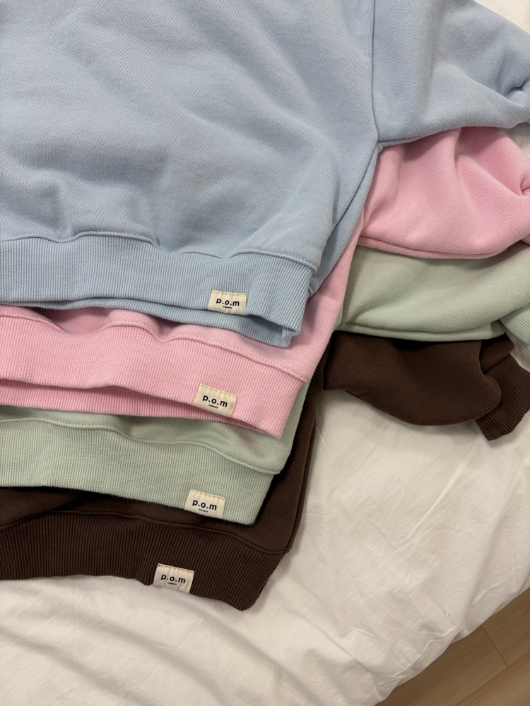 Pom - Korean Children Fashion - #littlefashionista - Classic Sweatshirt - 6