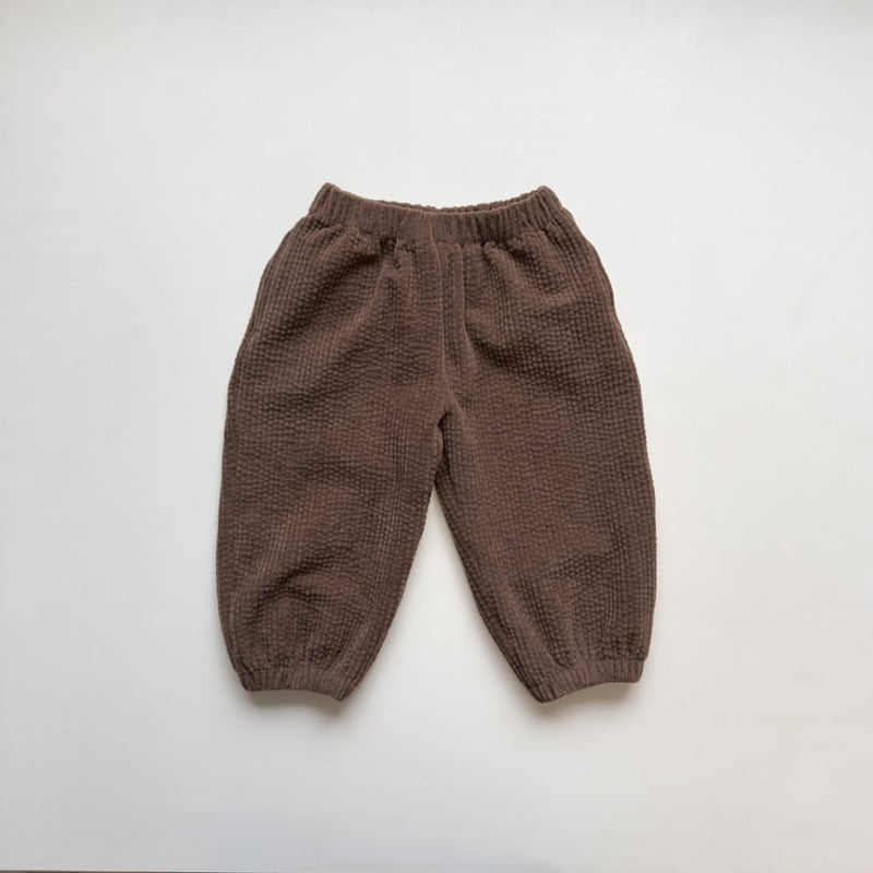 Pom - Korean Children Fashion - #Kfashion4kids - Corduroy Jogger Pants - 4