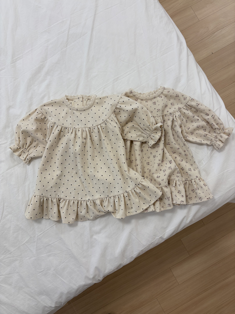 Pom - Korean Children Fashion - #magicofchildhood - Drop One-piece