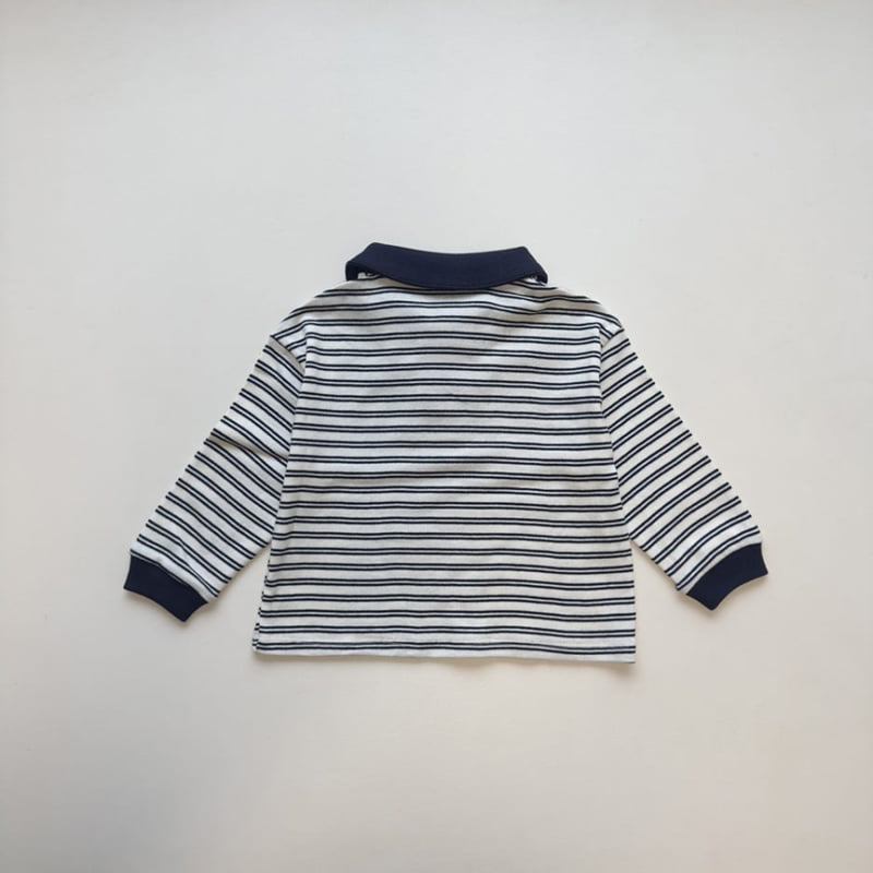 Pom - Korean Children Fashion - #minifashionista - Pony Collar Tee - 6