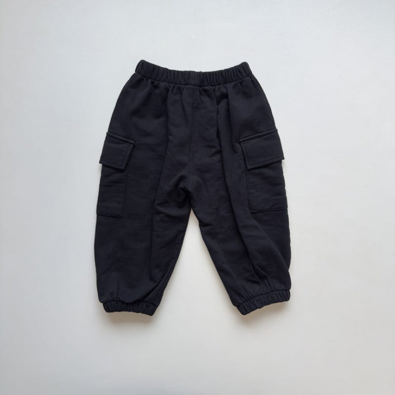 Pom - Korean Children Fashion - #minifashionista - Cargo Jogger Pants - 5