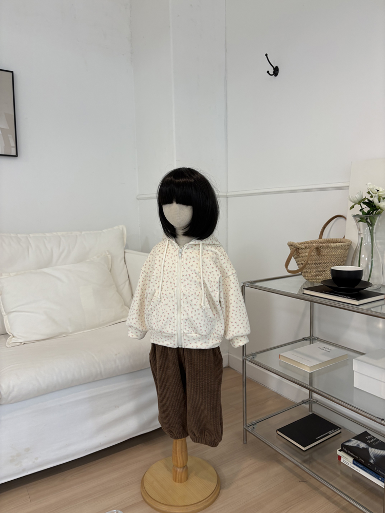 Pom - Korean Children Fashion - #minifashionista - Corduroy Jogger Pants - 6