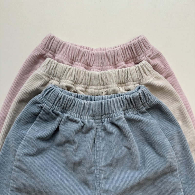 Pom - Korean Children Fashion - #prettylittlegirls - Pigment Cut Pants - 2