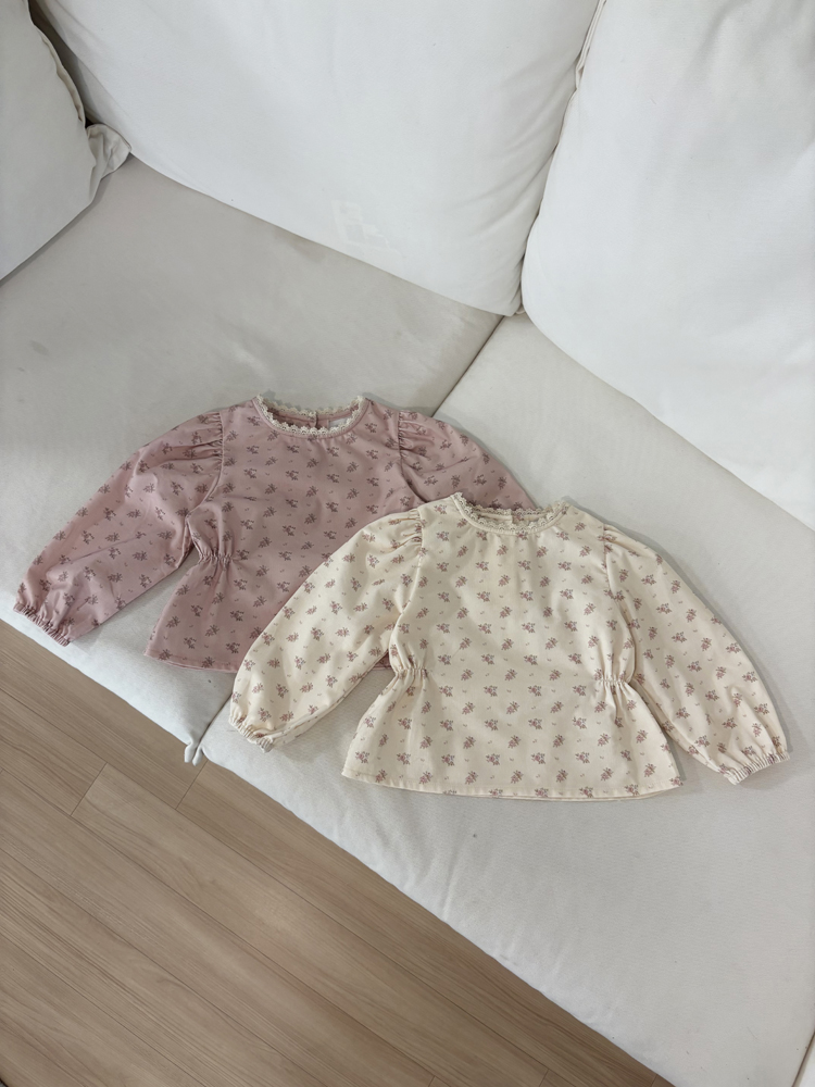 Pom - Korean Children Fashion - #stylishchildhood - Line Blouse