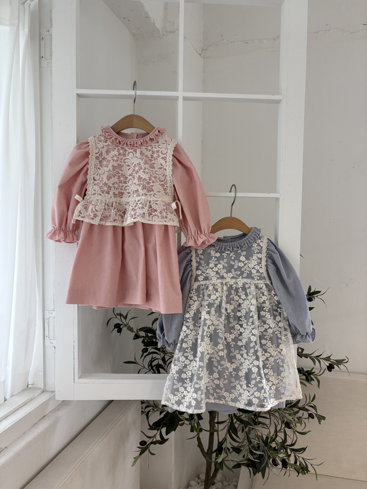 Pom - Korean Children Fashion - #todddlerfashion - Over Arm One-piece - 2