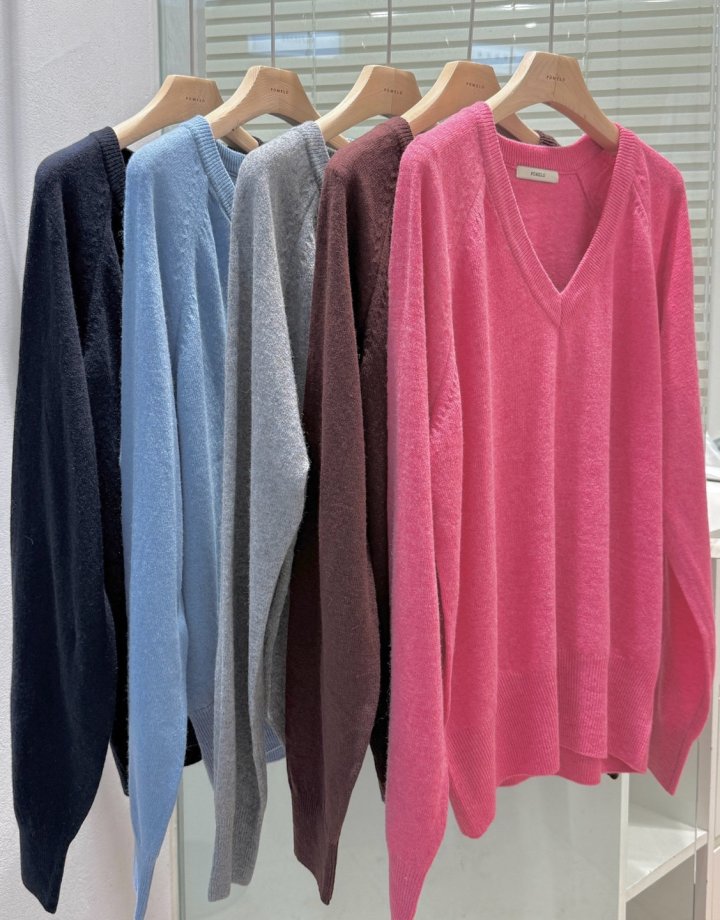 Pomelo - Korean Women Fashion - #momslook - Cozy Raglan Knit Pullover - 8