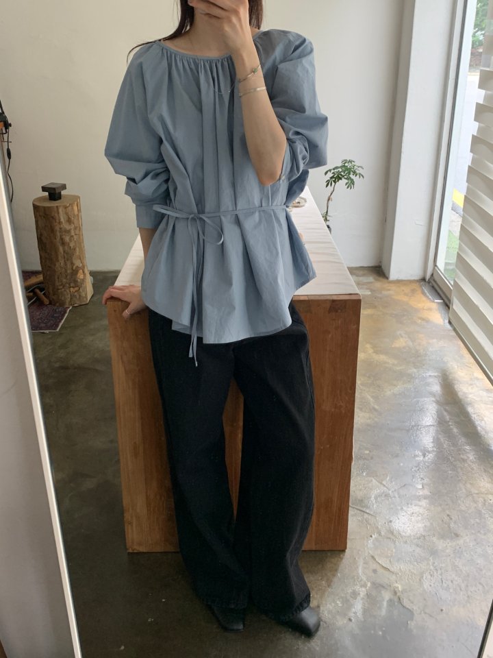 Pomelo - Korean Women Fashion - #momslook - Le Bain Blouse - 2