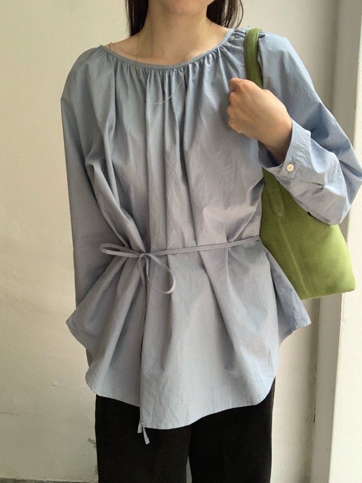 Pomelo - Korean Women Fashion - #momslook - Le Bain Blouse - 6