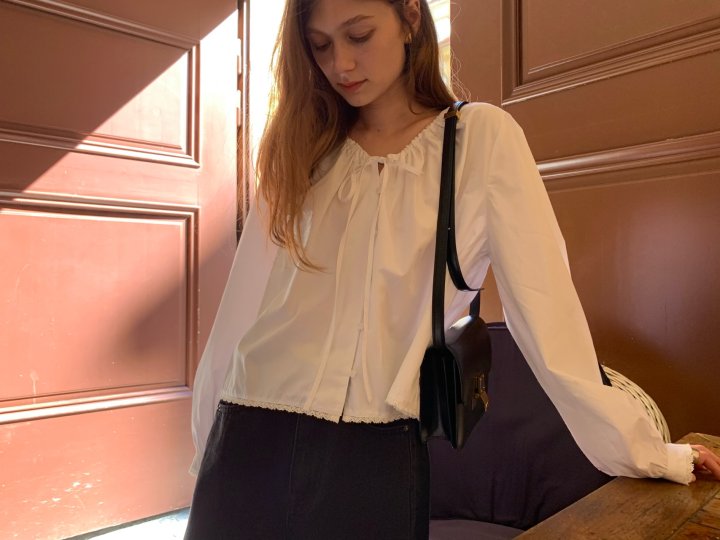 Pomelo - Korean Women Fashion - #momslook - Ivy Blouse - 3