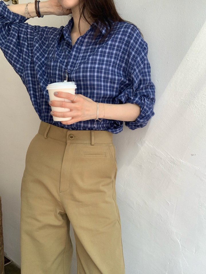 Pomelo - Korean Women Fashion - #momslook - Jeff Twill Pocket Pants - 5