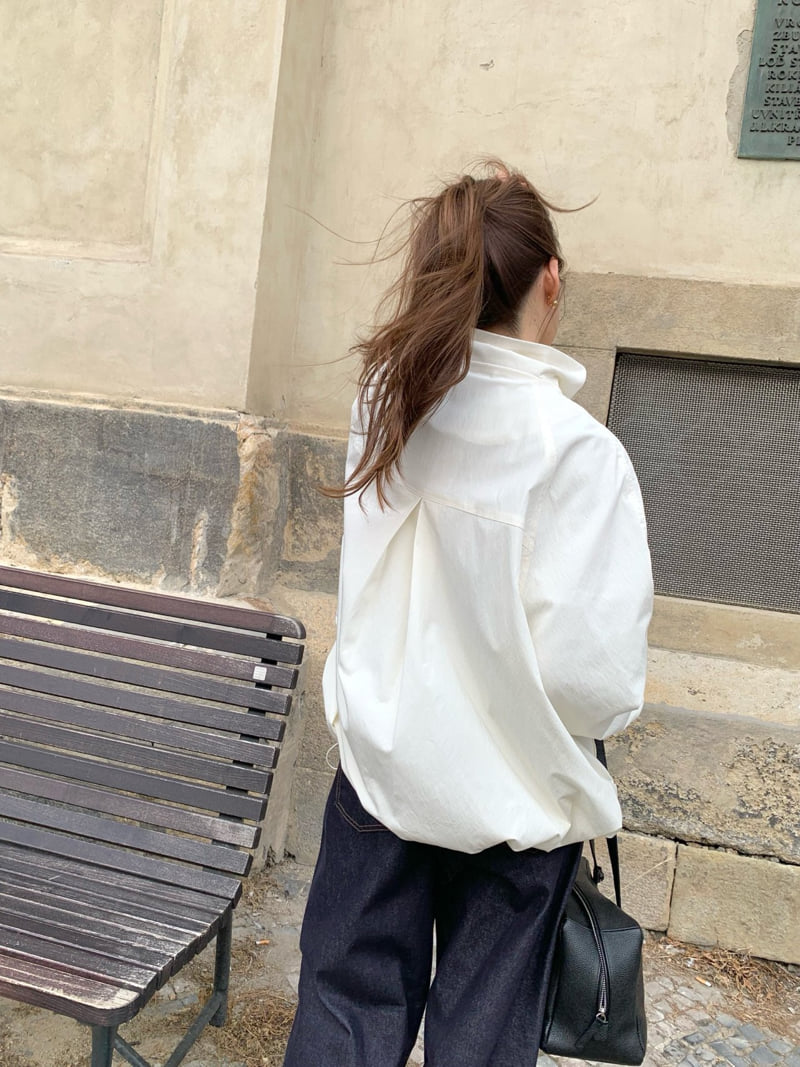Pomelo - Korean Women Fashion - #restrostyle - Low Blouson Jumper - 7