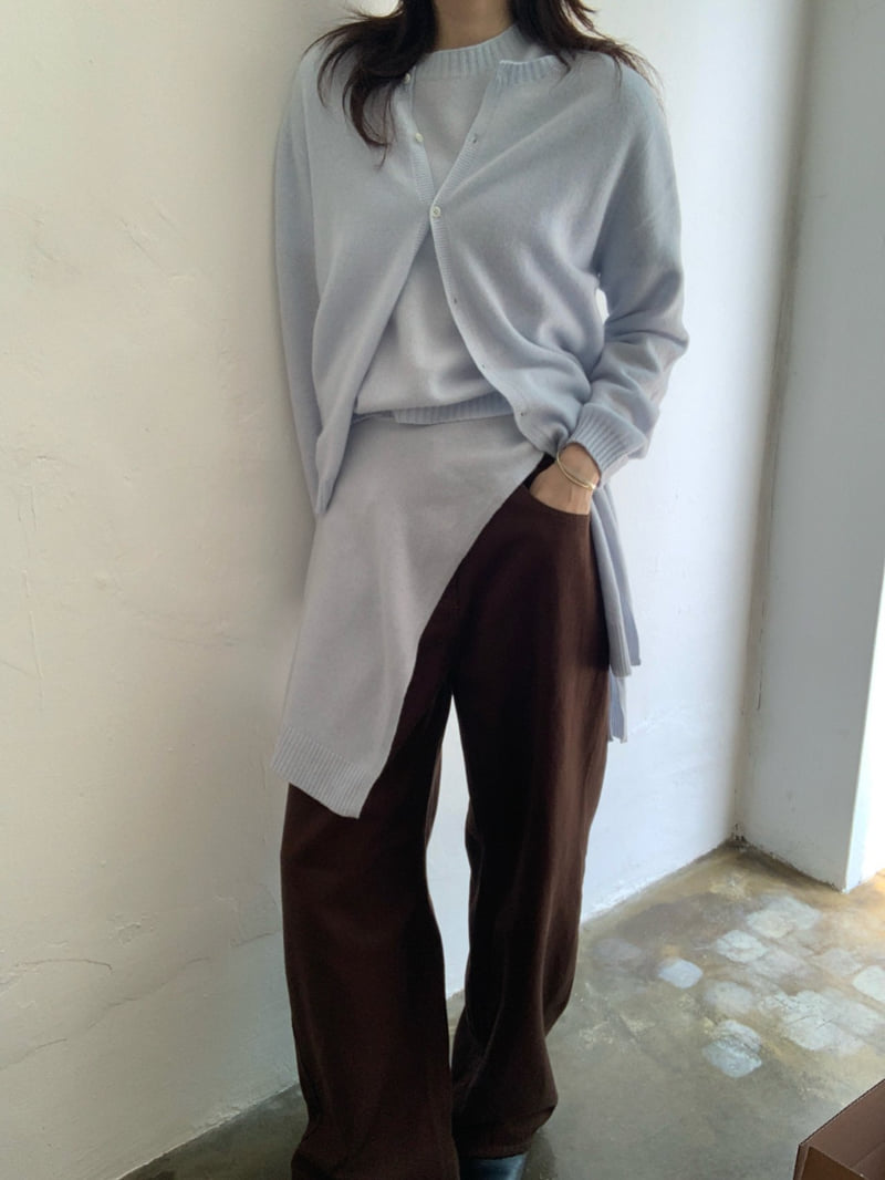 Pomelo - Korean Women Fashion - #restrostyle - Wholegarment Cardigan - 2