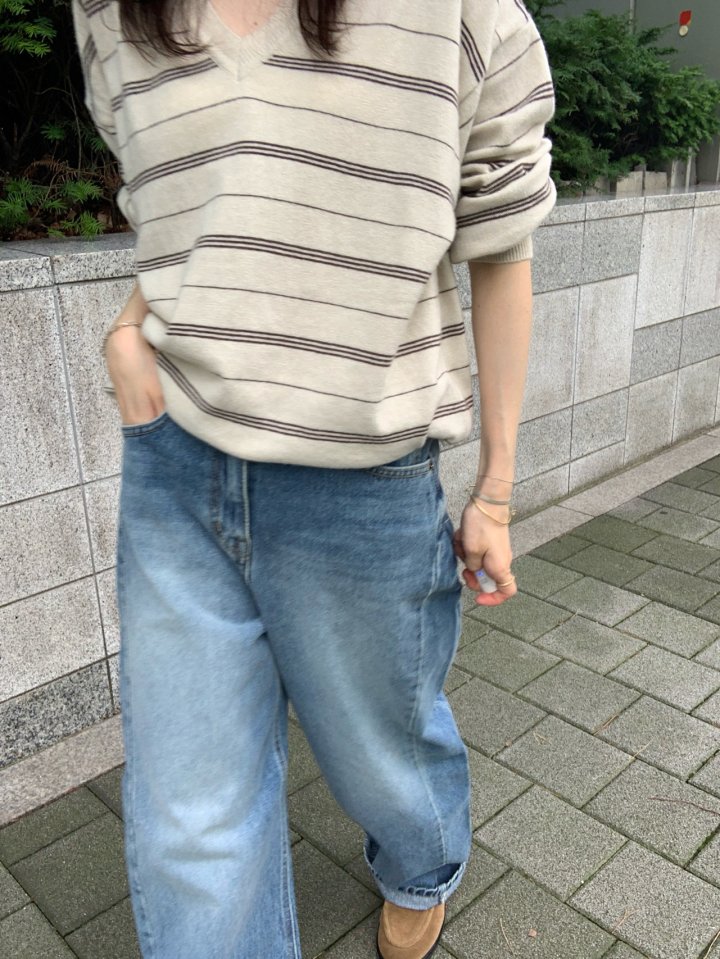 Pomelo - Korean Women Fashion - #restrostyle - Katie Denim Pants - 4