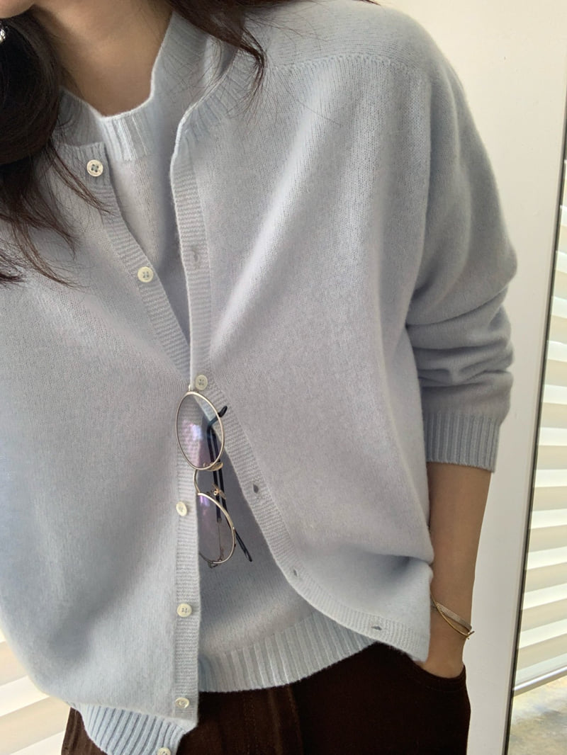 Pomelo - Korean Women Fashion - #romanticstyle - Wholegarment Cardigan - 3
