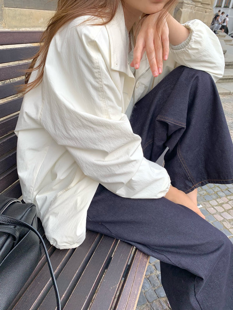 Pomelo - Korean Women Fashion - #thatsdarling - Low Blouson Jumper - 10