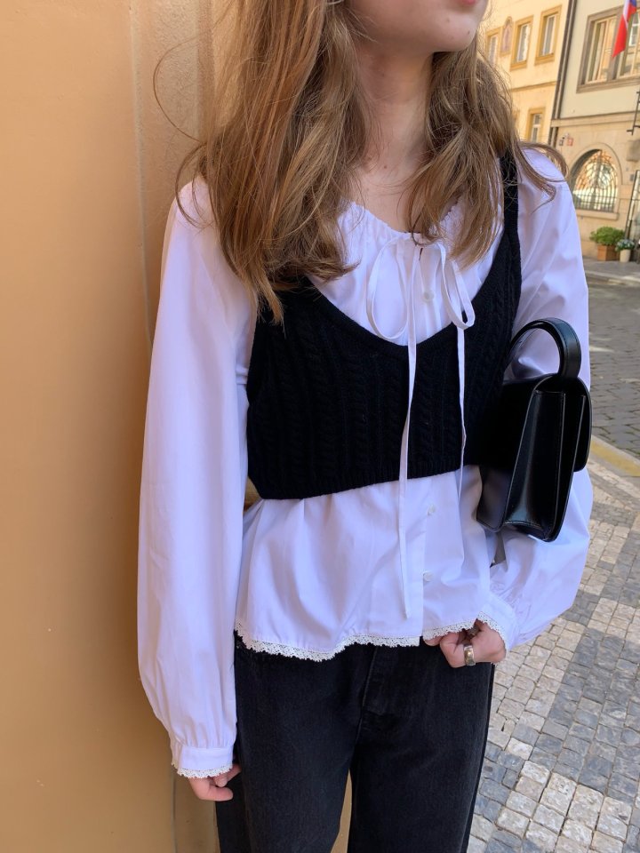 Pomelo - Korean Women Fashion - #vintagekidsstyle - Ivy Blouse - 6