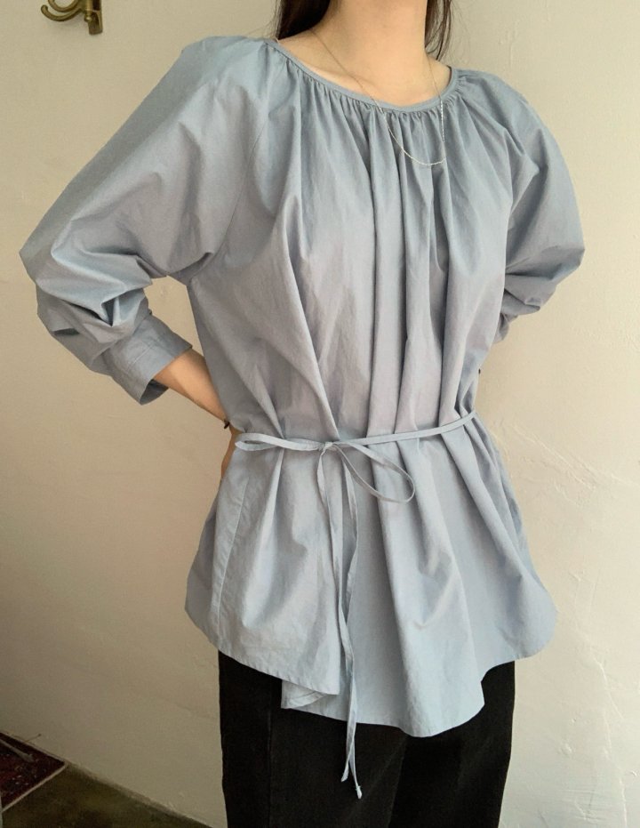 Pomelo - Korean Women Fashion - #womensfashion - Le Bain Blouse - 3